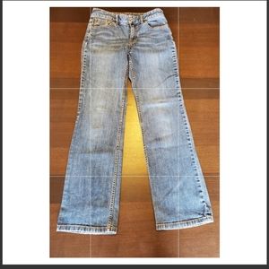 Liz Claiborne size 6 bootcut jeans thick denim